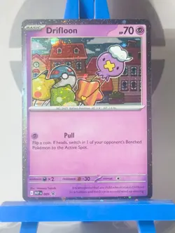 Pokemon Card TCG | Mega Evolution | Drifloon MEP 005 MEP005 | Black Star Promo - Image 5