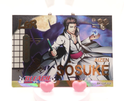 Bleach Sosuke Aizen LGR Holo Foil Anime Collectible Trading Card - Image 1