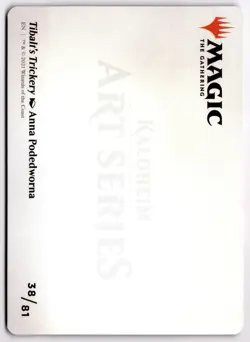 Tibalt's Trickery Art Card S Art Series: Kaldheim 38 NM - Image 2