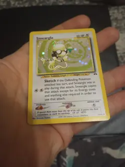 Pokemon TCG Neo Discovery Smeargle 11/75 Holo Unlimited Rare Card - Image 2
