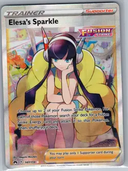 Elesa's Sparkle (Full Art) 147/159 Crown Zenith - Pokemon Card - NM - Image 1