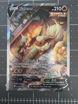 Flareon V SWSH179 SWSH: Sword & Shield Promo Cards Holo - Image 1
