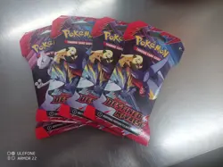 Pokemon TCG Sleeved Destined Rivals Booster Pack Sealed (Scarlet & Violet) x4 - Image 1