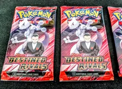 Pokemon TCG: Scarlet and Violet Destined Rivals x4 Booster Pack Sealed - Image 2