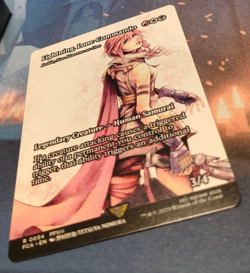 Lightning, Lone Commando / Isshin, Two Heavens as One - Final Fantasy - NM - MTG - Image 3