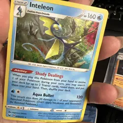 Pokemon TCG Sword & Shield Inteleon Cosmos Holo Promo 58/202 - Image 3