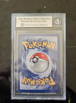 Pokemon Rocket's Hitmonchan BGS 8.5 11/132 Holo Unlimited Gym Heroes 2000 Eng - Image 3