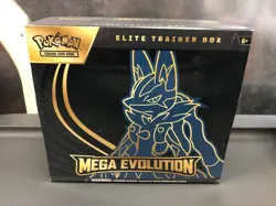 Pokemon TCG Mega Evolution Lucario Elite Trainer Box ETB NEW FACTORY SEALED - Image 1