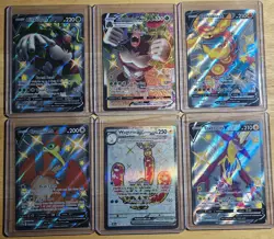 Pokemon Full Art Lot 6 Cards Total Near Mint Condition - Image 1