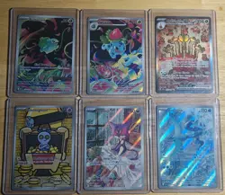 Pokemon Full Art Lot 6 Cards Total Near Mint Condition - Image 1