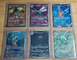 Pokemon Full Art Lot 6 Cards Total Near Mint Condition - Image 1
