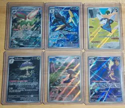 Pokemon Full Art Lot 6 Cards Total Near Mint Condition - Image 1