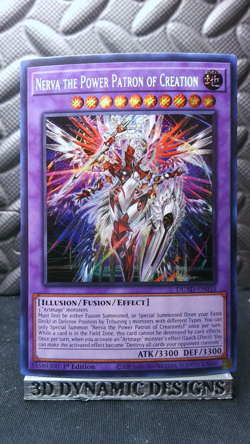 | Yugioh Nerva the Power Patron of Creation DUAD-EN033 Secret Rare NM 🔥 | - Image 1