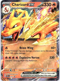 SV: Scarlet & Violet Promo Cards Charizard ex Holo #161 Promo - Image 1