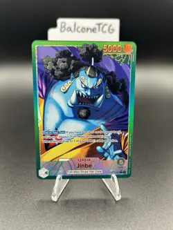 One Piece Jinbe (021) (Alternate Art) Leader A Fist Of Divine Speed OP11 - Image 2