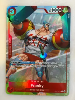 Franky Parallel ST21-011 Starter Deck EX Gear 5 One Piece English Alt Art N - Image 1