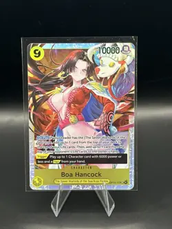 English One Piece CCG Boa Hancock SR OP14-112 The Azure Sea's Seven - Image 1