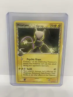 Mewtwo (Delta Species) 24/110 Holon Phantoms Regular Pokemon Trading Card - Image 5