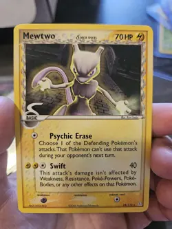 Mewtwo (Delta Species) 24/110 Holon Phantoms Regular Pokemon Trading Card - Image 1