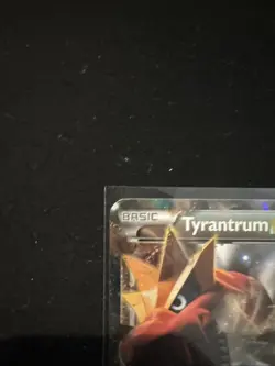 Pokemon TCG Tyrantrum EX Black Star Promos Holo Card XY70 - Image 3
