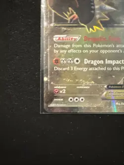 Pokemon TCG Tyrantrum EX Black Star Promos Holo Card XY70 - Image 4