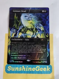 Animate Dead (Rainbow Foil) Secret Lair Drop Foil - Image 1