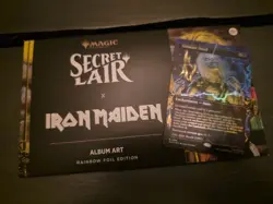 Iron MAIDEN Magic Animate Dead Foil Secret Lair R 2189 Sld En Mtg Tcg Card - Image 1