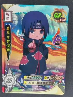 Itachi Uchiha Naruto: Shippuden 20th Anniversary Premium Chibi Thick Card QR - Image 1