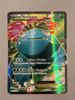 Pokemon TCG Venusaur-EX Holo Full Art Ultra Rare Card XY 141/146 NM - Image 1