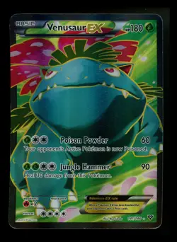 Venusaur EX 141/146 XY Base Set 2014 Full Art Holo Pokemon Card TCG - Image 1