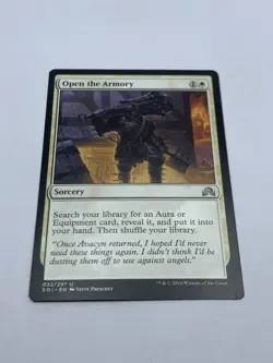 Open the Armory - Shadows Over Innistrad - MTG - UNC - Magic The Gathering - Image 2