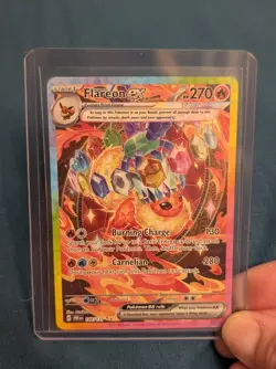 Pokemon Flareon ex 146/131 Prismatic Evolutions Special Illustration Rare NM/M! - Image 1