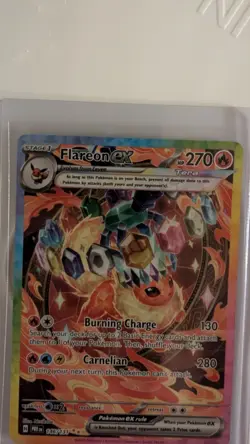 Pokemon Flareon ex 146/131 Prismatic Evolutions Special Illustration Rare NM/M! - Image 3