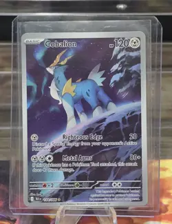 Cobalion 144/086 | Scarlet & Violet Black Bolt IR | Pokemon Card | NM Near Mint - Image 2