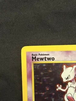 Pokemon TCG Mewtwo Base Set 10/102 Holo 1999-2000 Wizards - Image 2