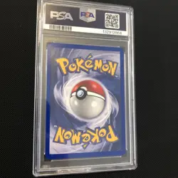 1999 Pokemon TCG Machamp SHADOWLESS 8/102 Holo 1st Edition PSA 8 NM-MT Graded - Image 2
