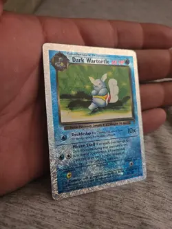 Pokemon TCG Dark Wartortle Reverse Holo LP Legendary Collection 39/110 - Image 2