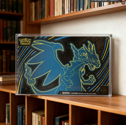 Pokemon - Mega Charizard UPC - Premium Acrylic Case - In Hand Ready to Ship! - Image 1