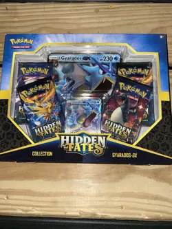 Pokemon TCG: Hidden Fates Collection-Gyarados-GX Box - Image 1
