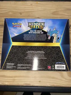 Pokemon TCG: Hidden Fates Collection-Gyarados-GX Box - Image 3