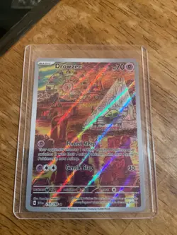 Drowzee 210/198 Pokemon Scarlet & Violet Illustration Rare Near Mint - Image 1