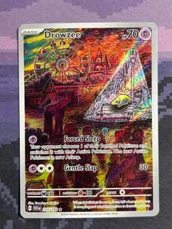 Drowzee 210/198 Pokemon Scarlet & Violet Illustration Rare Near Mint Card NM 1 - Image 1
