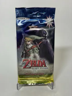 1x Legend Of Zelda Twilight Princess Trading Card Sealed Booster Pack Enterplay - Image 1