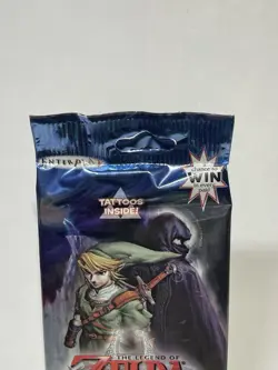 1x Legend Of Zelda Twilight Princess Trading Card Sealed Booster Pack Enterplay - Image 2