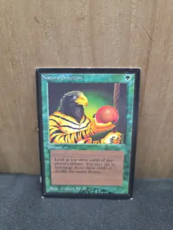 Natural Selection Collectors' Edition Rare SIGNED CARD - Image 1