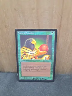 Natural Selection Collectors' Edition Rare SIGNED CARD - Image 2