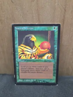 Natural Selection Collectors' Edition Rare SIGNED CARD - Image 4