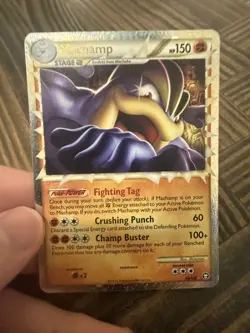 Machamp (Prime) 85/102 HS Triumphant Holo - Pokemon Trading Card 2010 NM/Mint - Image 1