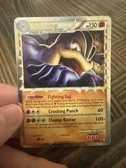 Machamp (Prime) 85/102 HS Triumphant Holo - Pokemon Trading Card 2010 NM/Mint - Image 2