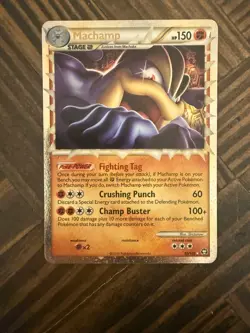 Machamp (Prime) 85/102 HS Triumphant Holo - Pokemon Trading Card 2010 NM/Mint - Image 5